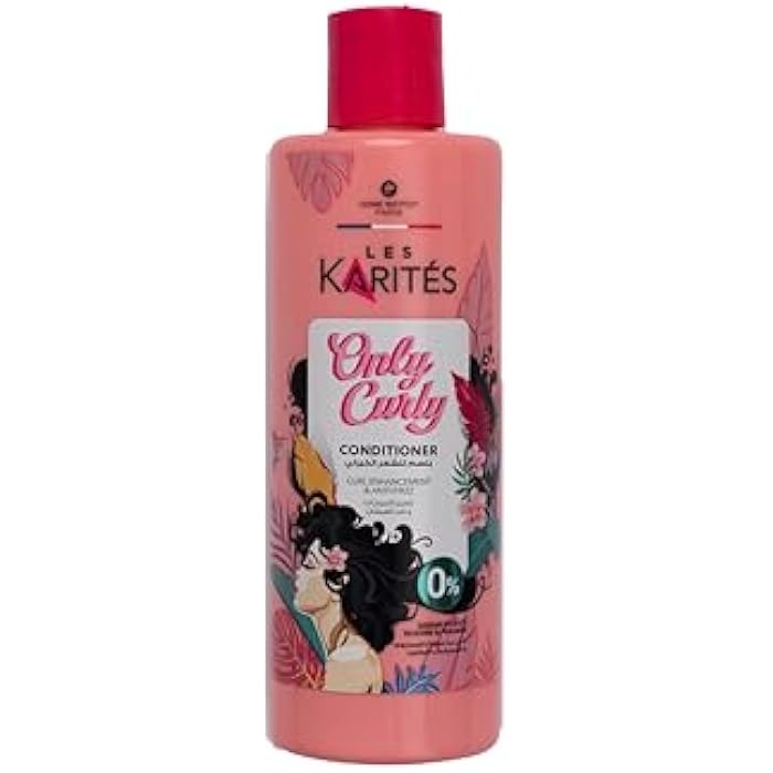 Les Karites Only Curly Conditioner for Curl Enhancement and Anti-Frizz Control 400 ml - Image 4